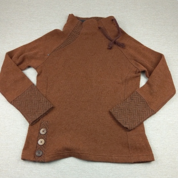 PrAna Lucia Wool Women's‎ Brown Sweater, Size S - Picture 1 of 8